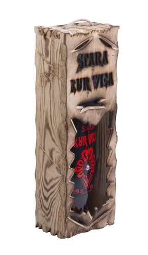 Wódka Kurnwica Stara 0,5l 40% + skrzynka