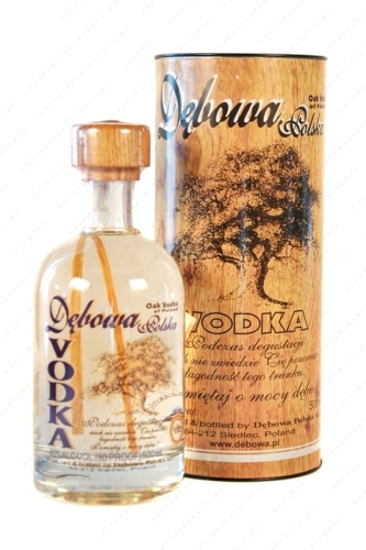 Wódka Dębowa Polska 0,5l 40% tuba