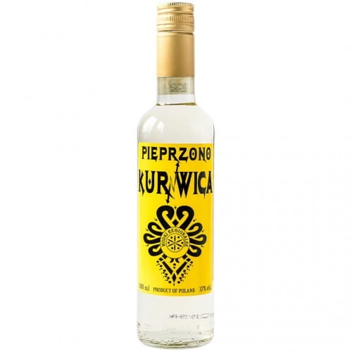 Wódka Kurnwica Pieprzono 0,5l 37%