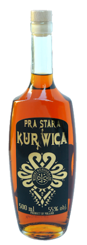 Whiskey Kurnwica Pra Stara 0,5l 55%