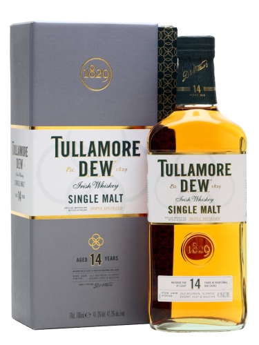 Whiskey Tullamore Dew 14Y Single Malt 0,7l 41,3% + kart