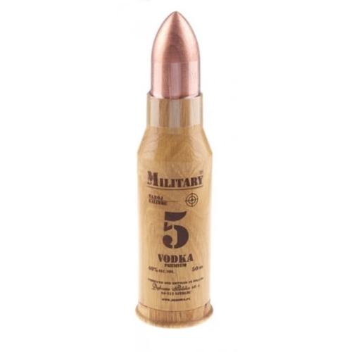 Wódka Military Premium 0,05l 40% ( pocisk )