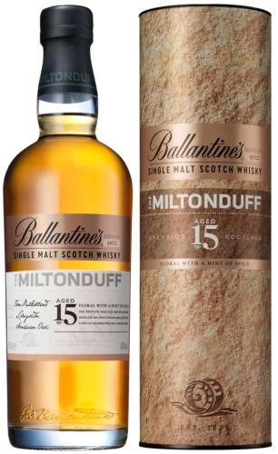 Whisky Ballantine's 15Y Miltonduff 0,7l 40% + tuba