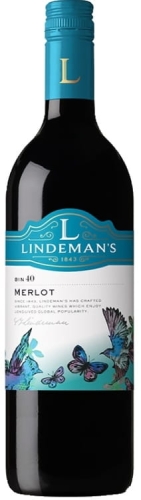 Wino Lindeman's Bin 40 Merlot 0,75l 13,5% cz/w