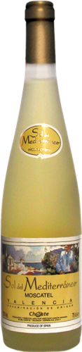 Wino Sol del Mediterraneo Moscatel 0,75l 12% b/sł
