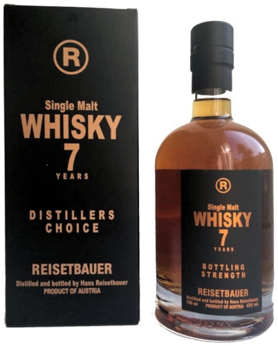 Whisky Reisetbauer 7Y Single Malt Old Distillers Choice 0,7l 43% + kart.