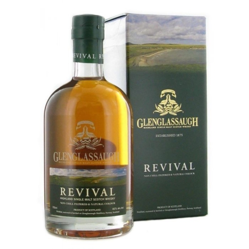Whisky Glenglassaugh Revival Single Malt 0,7l 46% karton