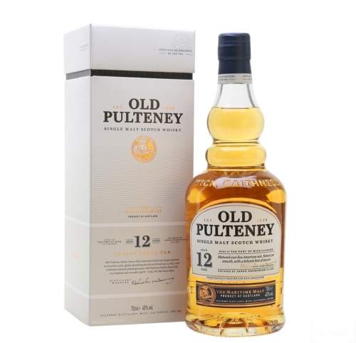 Whisky Old Pulteney 12Y Single Malt 0,7l 40% + tuba