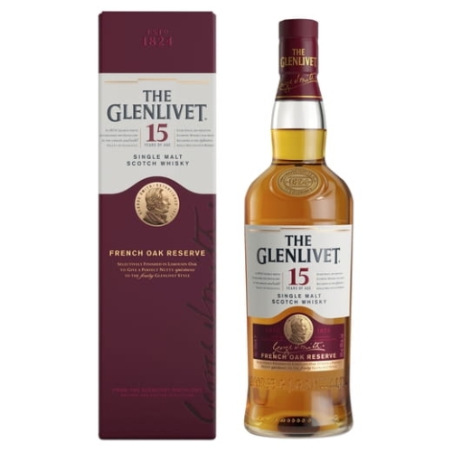 Whisky The Glenlivet 15Y Oak Reserve 0,7l 40% + kart