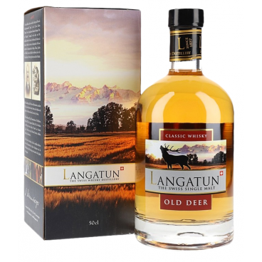 Whisky Langatun Old Deer Single Malt 0,7l 40% + kart.