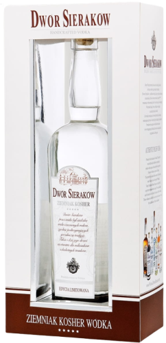 Wódka Dwór Sieraków ziemniak kosher 0,7l 40% + kartonik