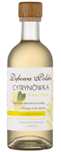 Wódka Dębowa Polska Cytrynówka 0,7l 30%