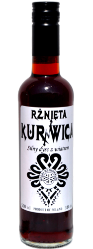 Wódka Kurnwica Rżnieta 0,5l 34%