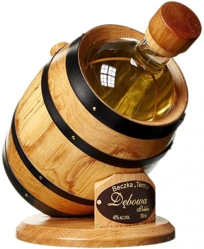 Wódka Dębowa Polska Beczka Termo 0,5l 40% kart.