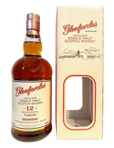 Whisky Glenfarclas 12Y Cask Strenght Poland Excl.0,7l 59,6% + kart.
