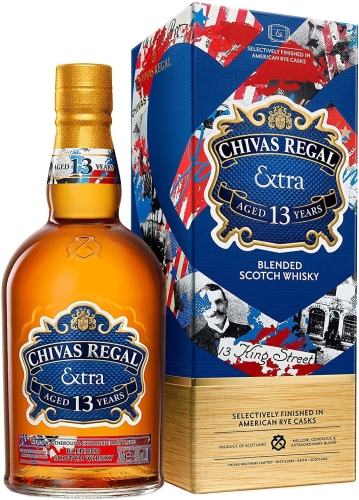 Whisky Chivas Regal Extra 13Y Rye Cask 0,7l 40% + kart.