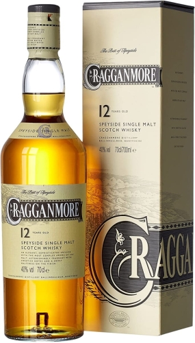 Whisky Cragganmore 12Y Single Malt 0,7l 40% + kartonik