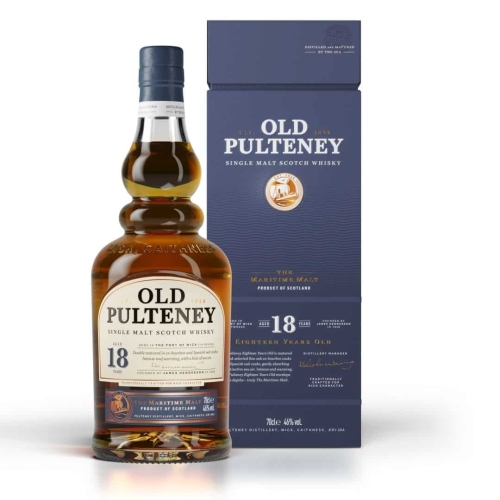 Whisky Old Pulteney 18Y 0,7l 46% + kart