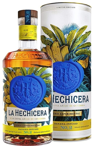 Rum La Hechicera Serie Experimental No.2 0,7l 41% + tuba