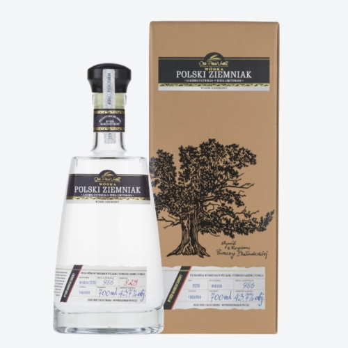 Wódka Polski Ziemniak wiosna 2023 0,7l 43,4% + kart.