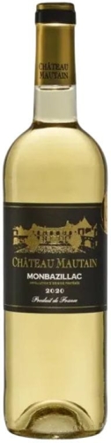 Wino Monbazillac Chateau Mautain 2021 AOC 0,75l 12,5% b/p/s