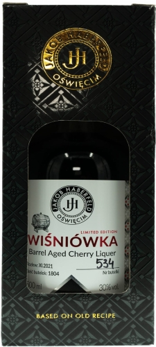 Likier Jakob Haberfeld Wiśniówka Barrel Aged Limit.Edit.0,5l 30%