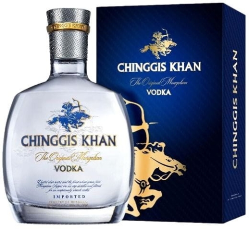 Wódka Chinggis Khan 0,7l 40% + kart.