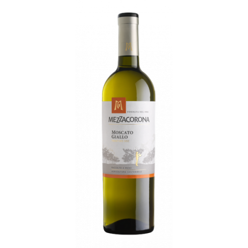 Wino Mezzacorona Moscato Giallo DOC 0,75l 10,5% b/s