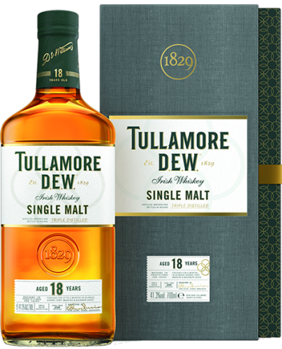 Whiskey Tullamore Dew 18Y Single Malt 0,7l 41,3% + kart