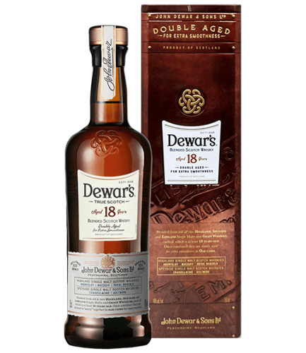 Whisky Dewar's 18Y 0,7l 40% + puszka