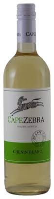 Wino Cape Zebra Chenin Blanc 0,75l 11% b/p/w