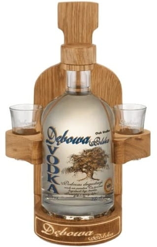 Wódka Dębowa Polska 0,7l 40% + 2 kielisz.kart.
