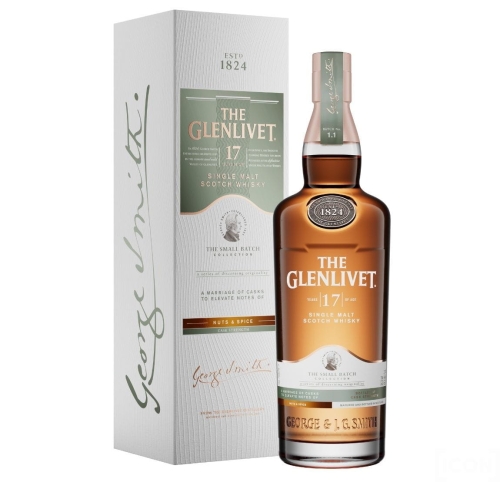 Whisky The Glenlivet 17Y The Small Batch Collection 0,7l 60,8% + kart.