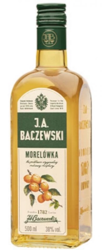 Likier J.A.Baczewski Morelówka 0,5l 38%