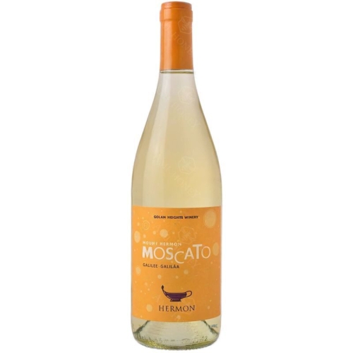 Wino Mount Hermon Moscato kosher 0,75l 6% b/s