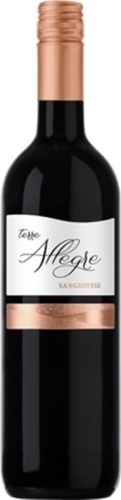 Wino Terre Allegre Sangiovese 0,75l 12% cz/p/w