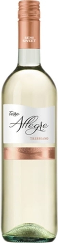 Wino Terre Allegre Trebbiano 0,75l 11% b/p/sł