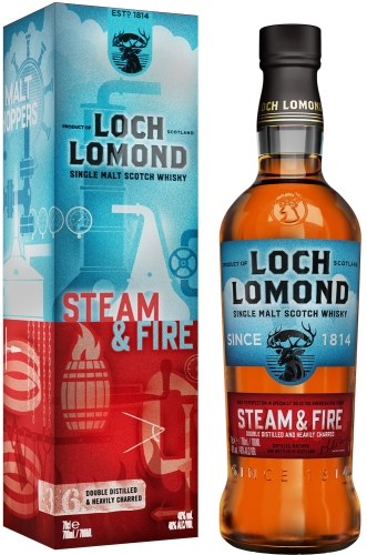 Whisky Loch Lomond Steam&Fire 0,7l 46% + kart