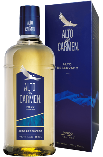 Winiak Alto Del Carmen Pisco Reservado D.O. 0,75l 40% + kart