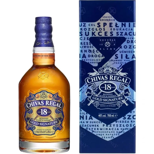 Whisky Chivas Regal 18Y' 0,7l 40% + kartonik