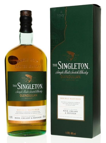 Whisky Singleton of Glendullan Single Malt Double Matured 1l 40% + kart.