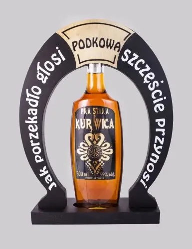 Wódka Kurnwica Pra Stara 0,5l 55% podkowa