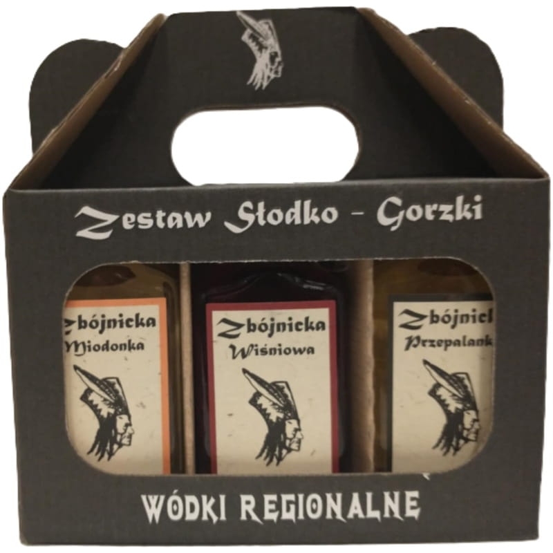 Wódka Zajenbista Zestaw Słodko-Gorzki 6x50ml 40% + kart. 1.jpg