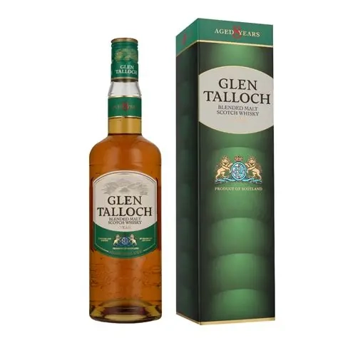 Whisky Glen Talloch 8Y Blended Scotch 0,7l 40% + kart.