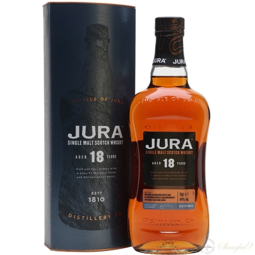 Whisky Jura Origin 18Y Single Malt 0,7l 44% + tuba.
