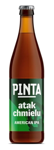 Piwo Pinta Atak chmielu AIPA 0,5l 6,1% but. b/z