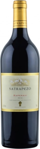 Wino Satrapezo Saperavi Vintage 2020 1,5l cz/w + kart.