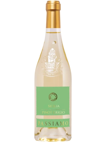 Wino Passiamo Pinot Grigio Terre Siciliane IGT 0,75l 12% b/w