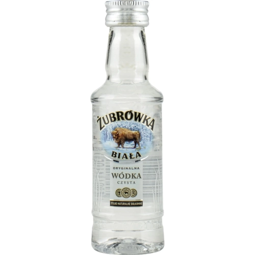 Wódka Żubrówka Biała 0,05l 40%