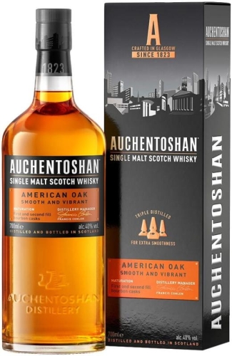 Whisky Auchentoshan American Oak 0,7l 40% + kartonik